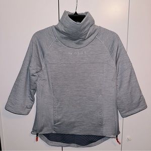 Oros Astra Insulated Pullover Jacket with Solarcore Gray Size Small